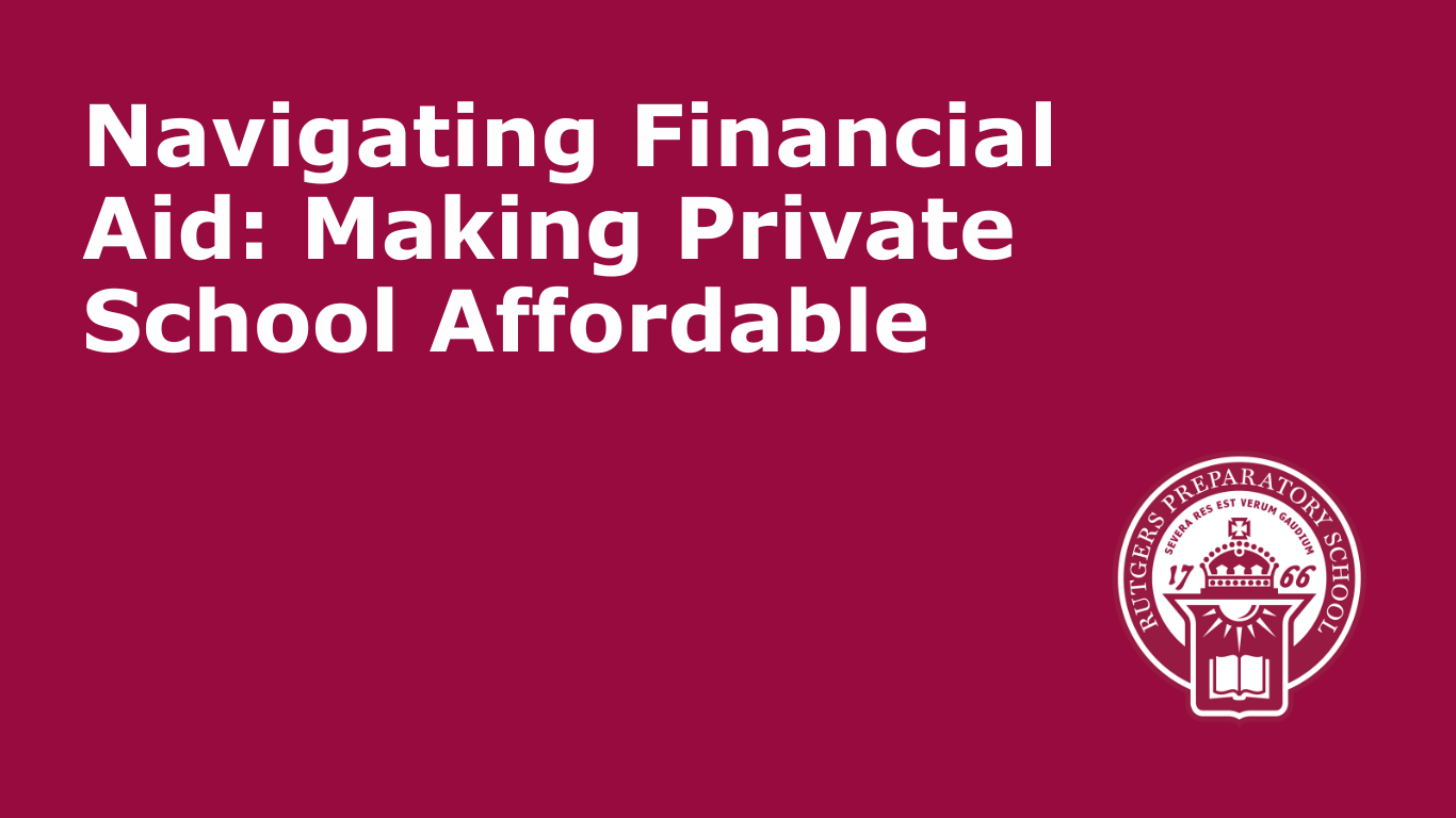 Navigating Financial Aid Making Private School Affordable